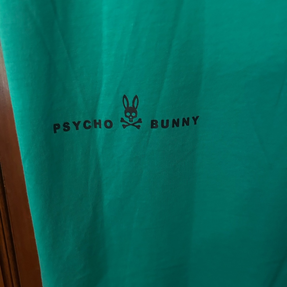 Psycho Bunny Wardell Graphic Tee Green Size 6 Large - Picture 4 of 7